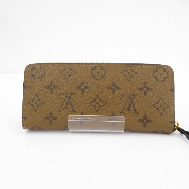 LOUIS VUITTON | ルイ・ヴィトン モノグラム リバース ポルトフォイユ・クレマンス 長財布 M82336 ブラウン【瀬戸大橋店】