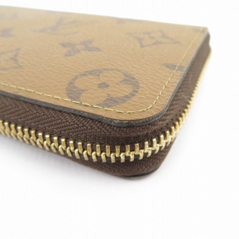 LOUIS VUITTON | ルイ・ヴィトン モノグラム リバース ポルトフォイユ・クレマンス 長財布 M82336 ブラウン【瀬戸大橋店】