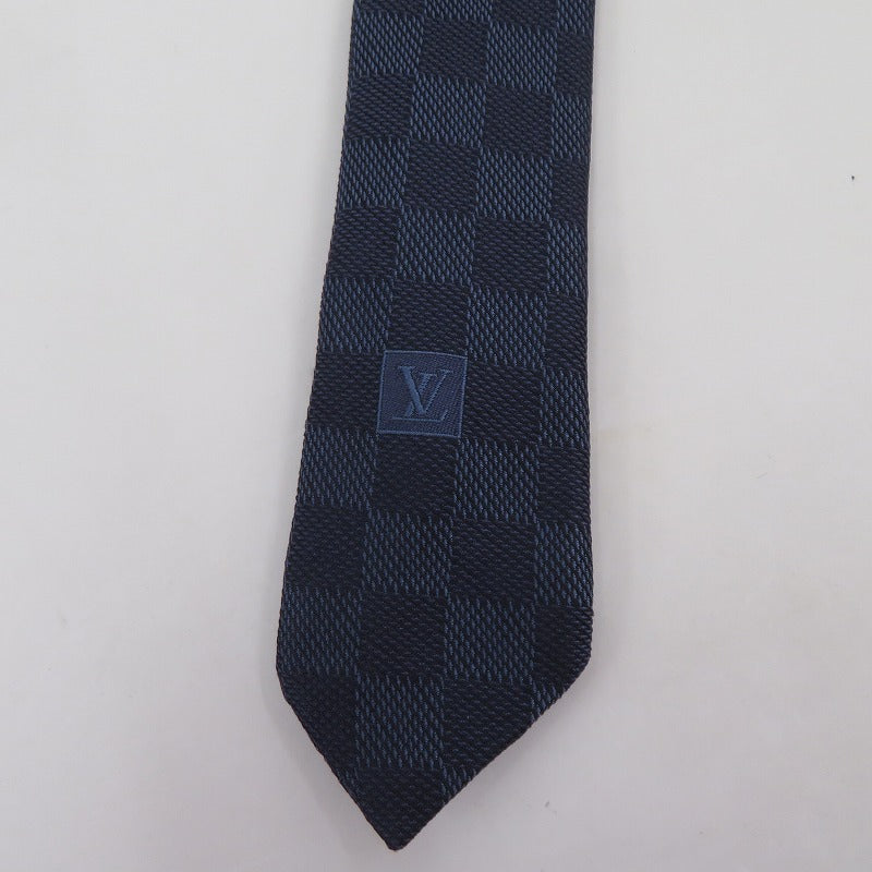 LOUIS VUITTON | ルイ・ヴィトン ネクタイ M78753 ネイビー【瀬戸大橋店】