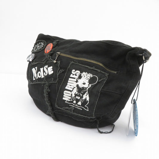 HYSTERIC GLAMOUR | ヒステリックグラマー STUDSベルト ショルダーバッグ ショルダーバッグ 02253QB09 ブラック【瀬戸大橋店】