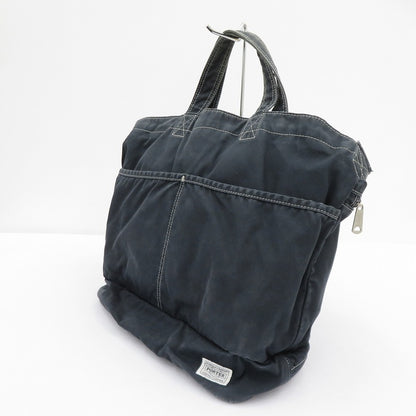 PORTER FAVOR | ポーターフェイバー SHOULDER TOTE BAG トート ショルダーバッグ 731-09671 ネイビー【瀬戸大橋店】