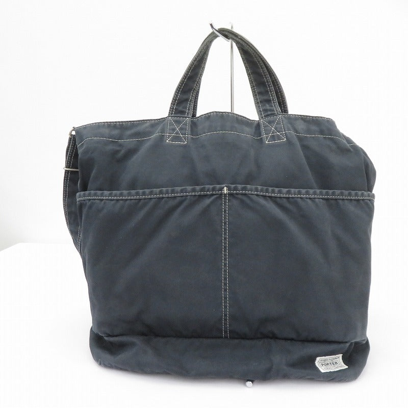 PORTER FAVOR | ポーターフェイバー SHOULDER TOTE BAG トート ショルダーバッグ 731-09671 ネイビー【瀬戸大橋店】