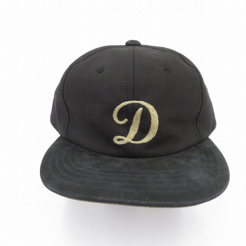 The H.W.DOG&Co. | ザエイチダブリュードッグアンドコー Mid Profile Cap キャップ D-01077 ブラック サイズ：FreeSize【瀬戸大橋店】