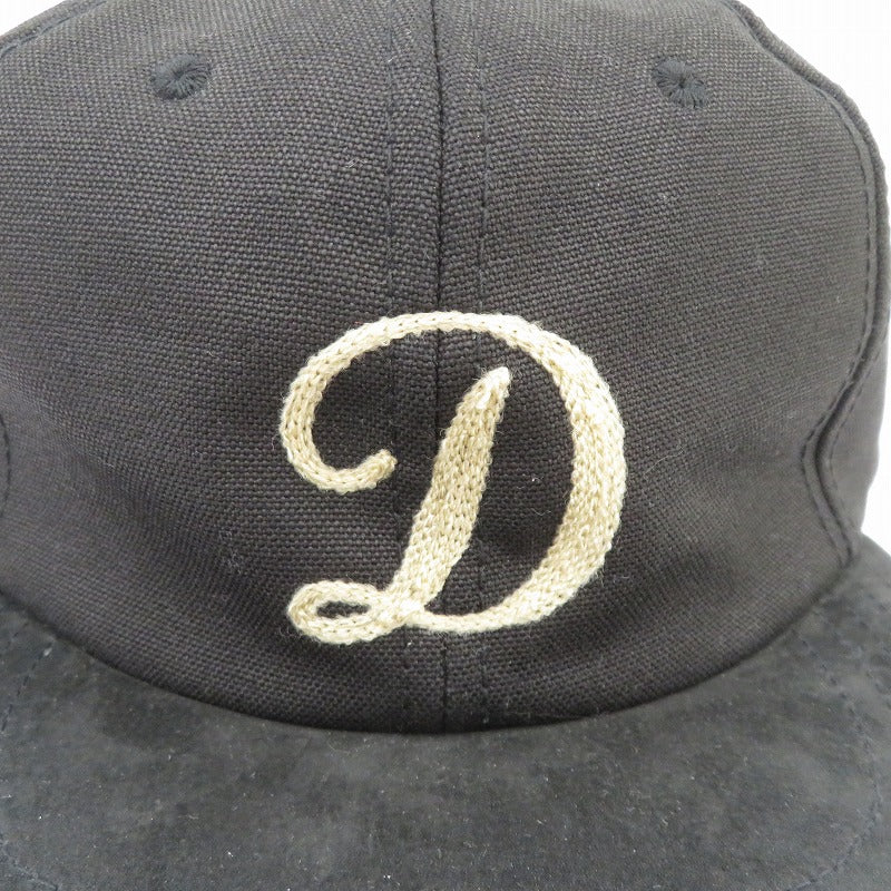 The H.W.DOG&Co. | ザエイチダブリュードッグアンドコー Mid Profile Cap キャップ D-01077 ブラック サイズ：FreeSize【瀬戸大橋店】