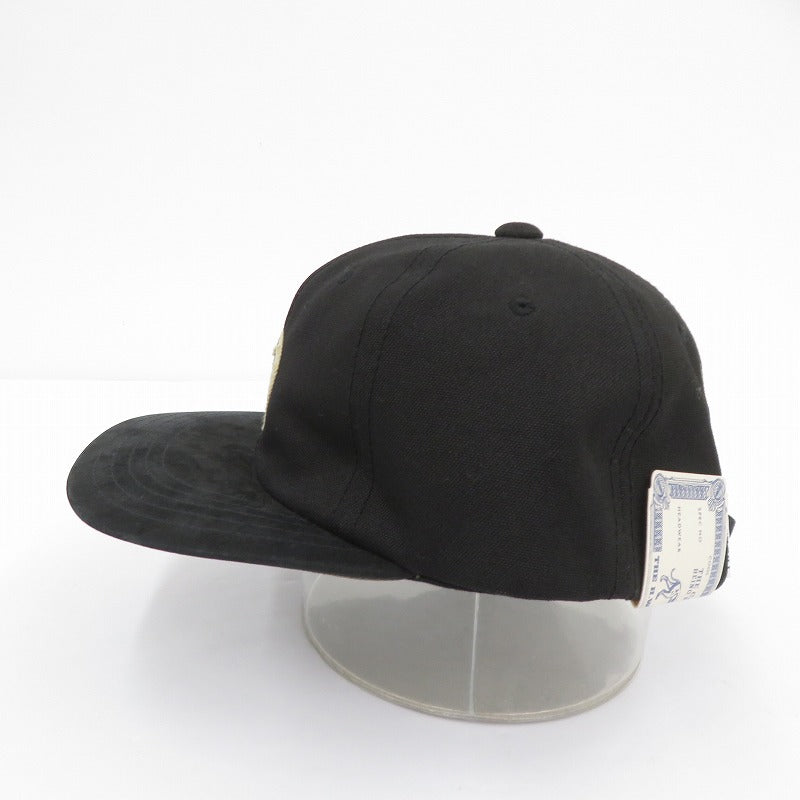 The H.W.DOG&Co. | ザエイチダブリュードッグアンドコー Mid Profile Cap キャップ D-01077 ブラック サイズ：FreeSize【瀬戸大橋店】