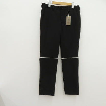 COMME des GARCONS HOMME PLUS | コムデギャルソンオムプリュス ZIP LEG WOOL TROUSER トラウザーパンツ パンツ PD-P028 ブラック サイズ：XS【瀬戸大橋店】