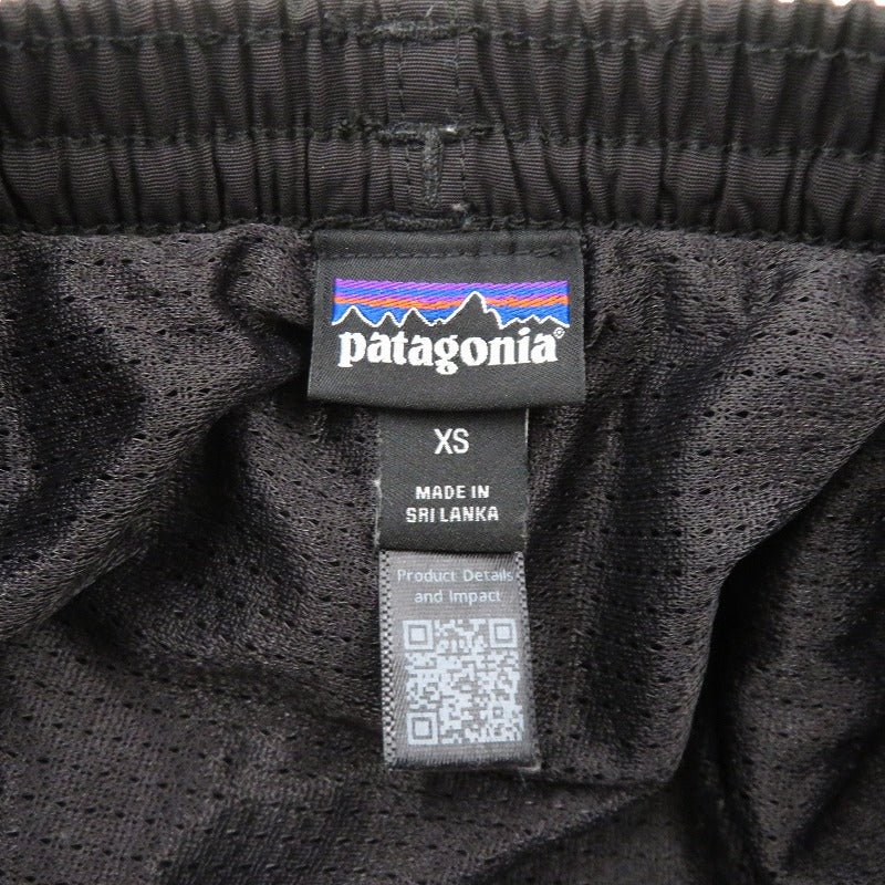 patagonia | パタゴニア メンズ・バギーズ・ロング 7インチ ショートパンツ 58035 ブラック サイズ：XS【瀬戸大橋店】