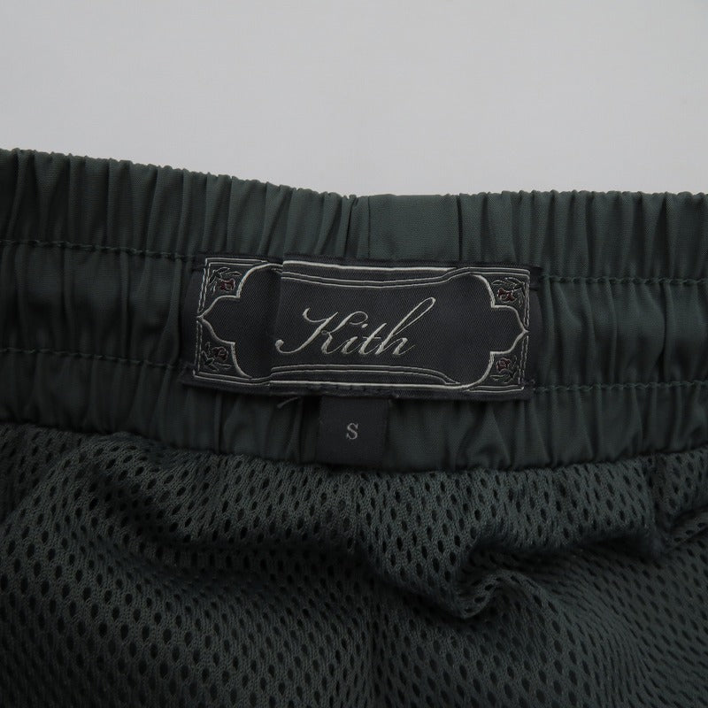KITH | キース ショートパンツ 25-032-060-0015-2-0 グリーン サイズ：S【瀬戸大橋店】