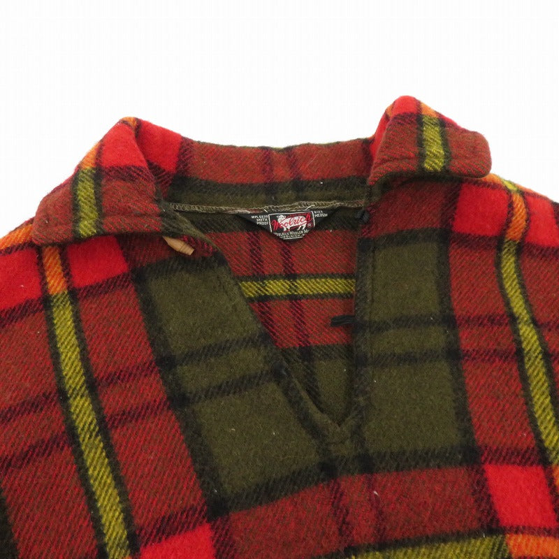 WOOLRICH | ウールリッチ 黒タグ 50s チェック柄 長袖シャツ マルチカラー サイズ：M【瀬戸大橋店】