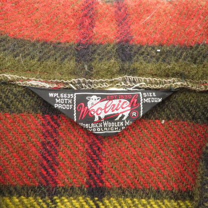 WOOLRICH | ウールリッチ 黒タグ 50s チェック柄 長袖シャツ マルチカラー サイズ：M【瀬戸大橋店】