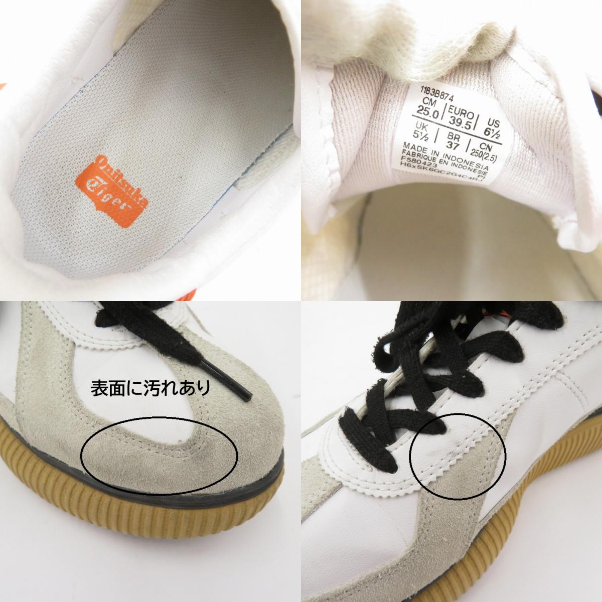 ONITSUKA TIGER | オニツカタイガー DELECITY スニーカー 1183b874 サイズ:25.0cm ホワイト 25cm【瀬戸大橋店】