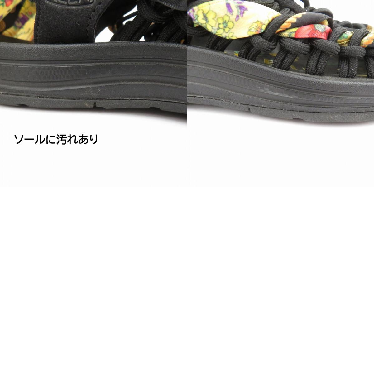 KEEN | キーン UNEEK MUVEIL サンダル 1026344 サイズ:24.0cm ブラック 24cm【瀬戸大橋店】