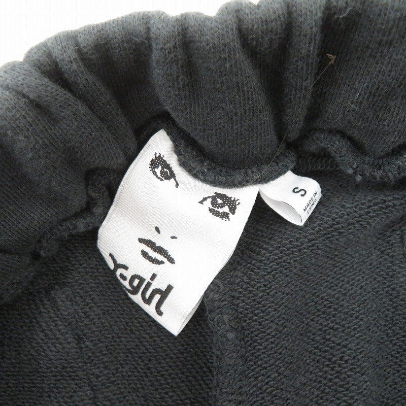 X-girl | エックスガール FACEBOXPATCHSWEATPANTS スウェットパンツ パンツ 105253031010 グレー サイズ：S【瀬戸大橋店】