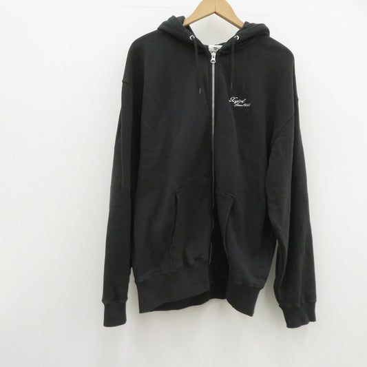 X-girl | エックスガール FACEBOXPATCHZIPUPSWEAT HOODIE パーカー 105253012005 グレー サイズ：M【瀬戸大橋店】