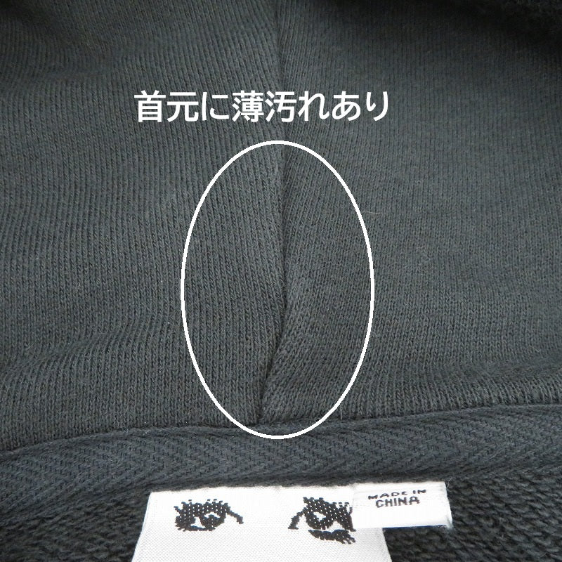 X-girl | エックスガール FACEBOXPATCHZIPUPSWEAT HOODIE パーカー 105253012005 グレー サイズ：M【瀬戸大橋店】