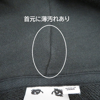 X-girl | エックスガール FACEBOXPATCHZIPUPSWEAT HOODIE パーカー 105253012005 グレー サイズ：M【瀬戸大橋店】
