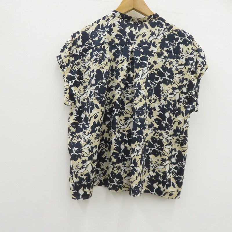 BALLSEY | ボールジー ピンタックフレンチスリーブブラウス ブラウス 11-01-52-01432 マルチカラー サイズ：36【瀬戸大橋店】