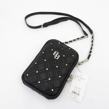 GYDA | ジェイダ GG bijou quiltingミニショルダーBAG ショルダーバッグ 0726-41935701-01 ブラック【瀬戸大橋店】