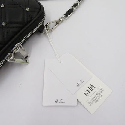 GYDA | ジェイダ GG bijou quiltingミニショルダーBAG ショルダーバッグ 0726-41935701-01 ブラック【瀬戸大橋店】