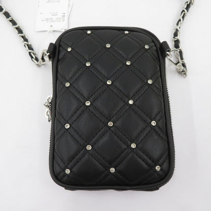 GYDA | ジェイダ GG bijou quiltingミニショルダーBAG ショルダーバッグ 0726-41935701-01 ブラック【瀬戸大橋店】