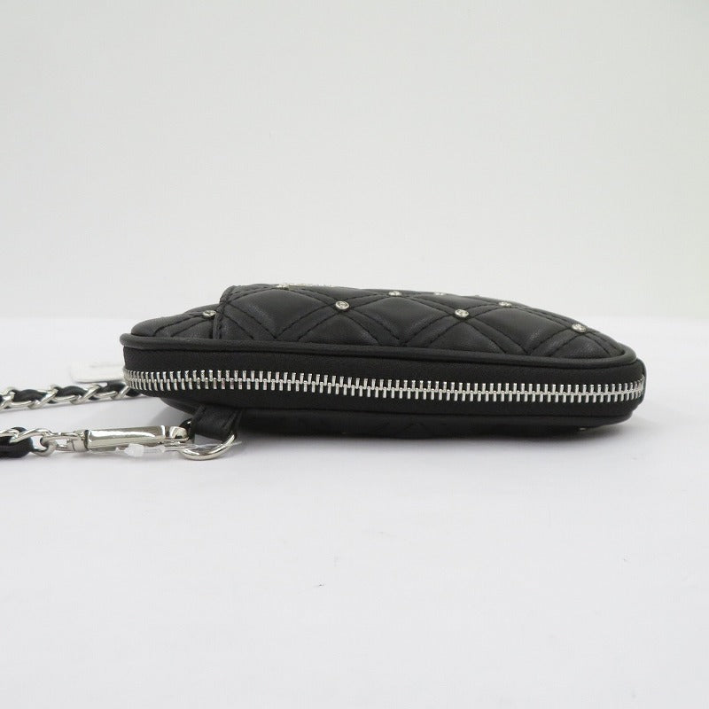 GYDA | ジェイダ GG bijou quiltingミニショルダーBAG ショルダーバッグ 0726-41935701-01 ブラック【瀬戸大橋店】