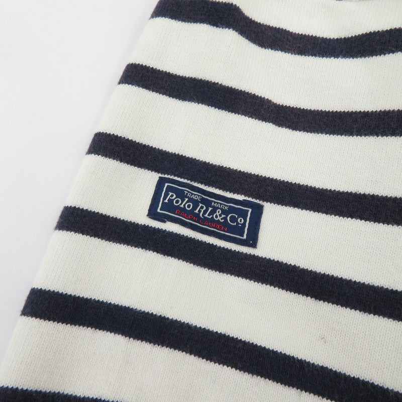 POLO RALPH LAUREN | ポロ・ラルフローレン ボーダー柄 その他トップス ホワイト×ネイビー サイズ：XS【瀬戸大橋店】