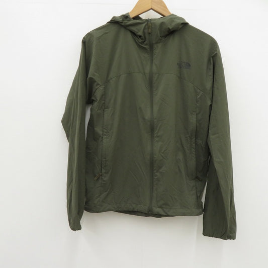 THE NORTH FACE | ザ・ノースフェイス Swallowtail Hoodie ナイロンジャケット NPW72002 カーキ サイズ：L【瀬戸大橋店】