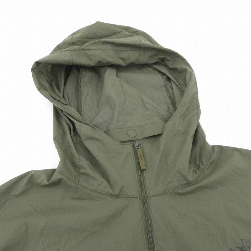 THE NORTH FACE | ザ・ノースフェイス Swallowtail Hoodie ナイロンジャケット NPW72002 カーキ サイズ：L【瀬戸大橋店】
