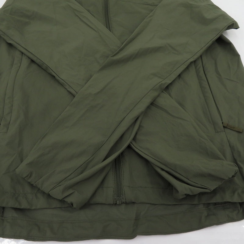 THE NORTH FACE | ザ・ノースフェイス Swallowtail Hoodie ナイロンジャケット NPW72002 カーキ サイズ：L【瀬戸大橋店】