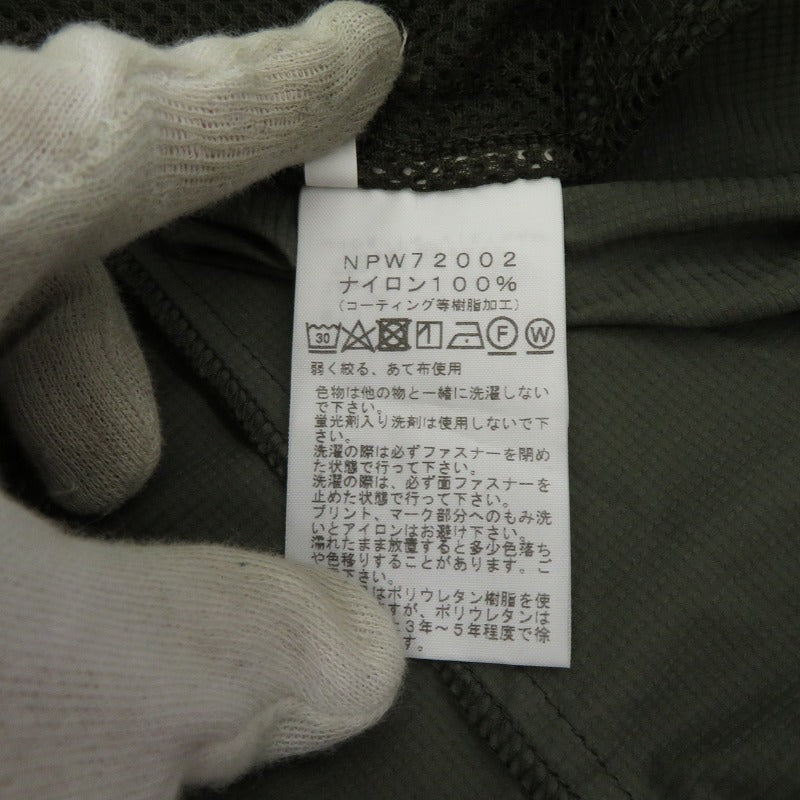 THE NORTH FACE | ザ・ノースフェイス Swallowtail Hoodie ナイロンジャケット NPW72002 カーキ サイズ：L【瀬戸大橋店】