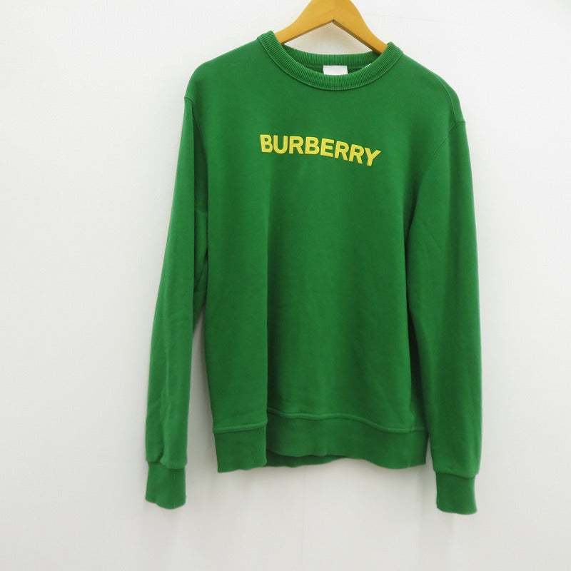 BURBERRY | バーバリー スウェット グリーン サイズ：S【瀬戸大橋店】