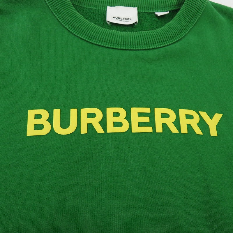 BURBERRY | バーバリー スウェット グリーン サイズ：S【瀬戸大橋店】