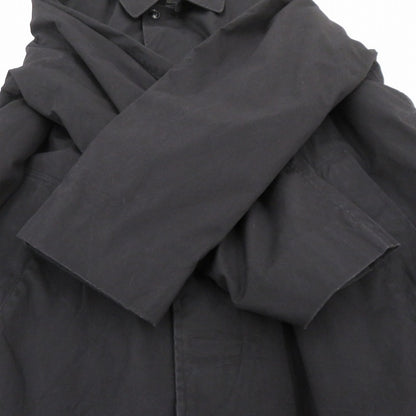 MILITARY衣料 | ミリタリーイリョウ U.S.NAVY/オールウェザーコート ミリタリージャケット 8405-01-059-4249 サイズ:40L ブラック【瀬戸大橋店】