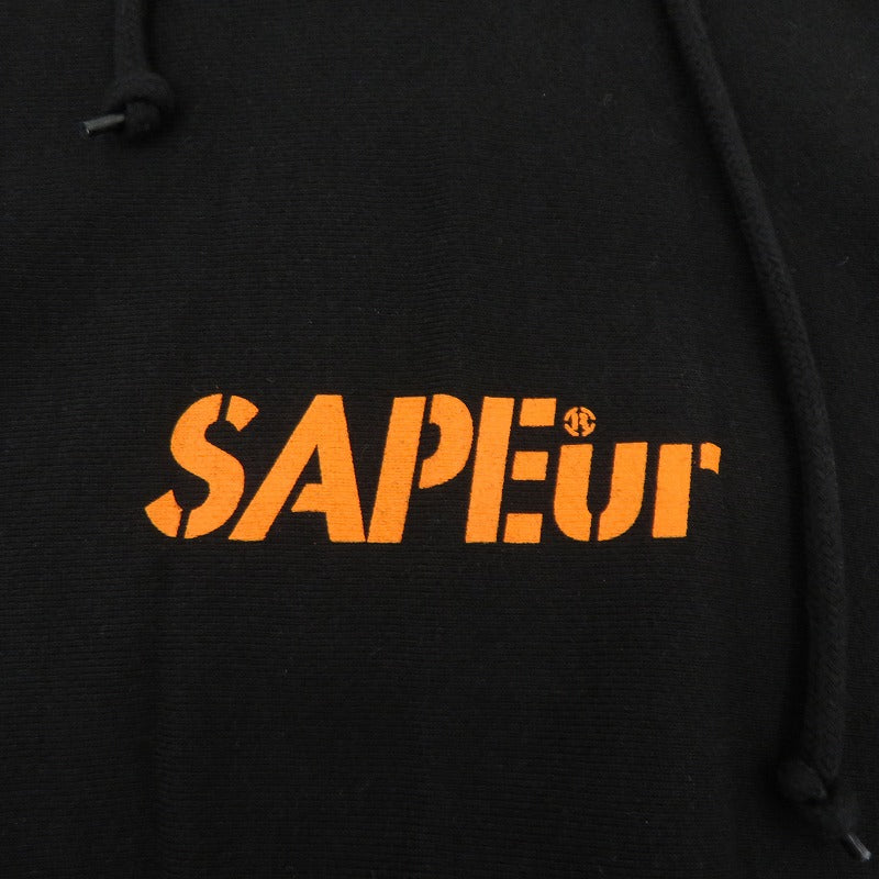SAPEur | サプール MASATOSHI HAMADA HOODIE パーカー ブラック サイズ：XXL【瀬戸大橋店】