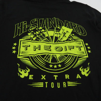 HI-STANDARD THE GIFT TOUR パーカー ブラック サイズ：L【瀬戸大橋店】