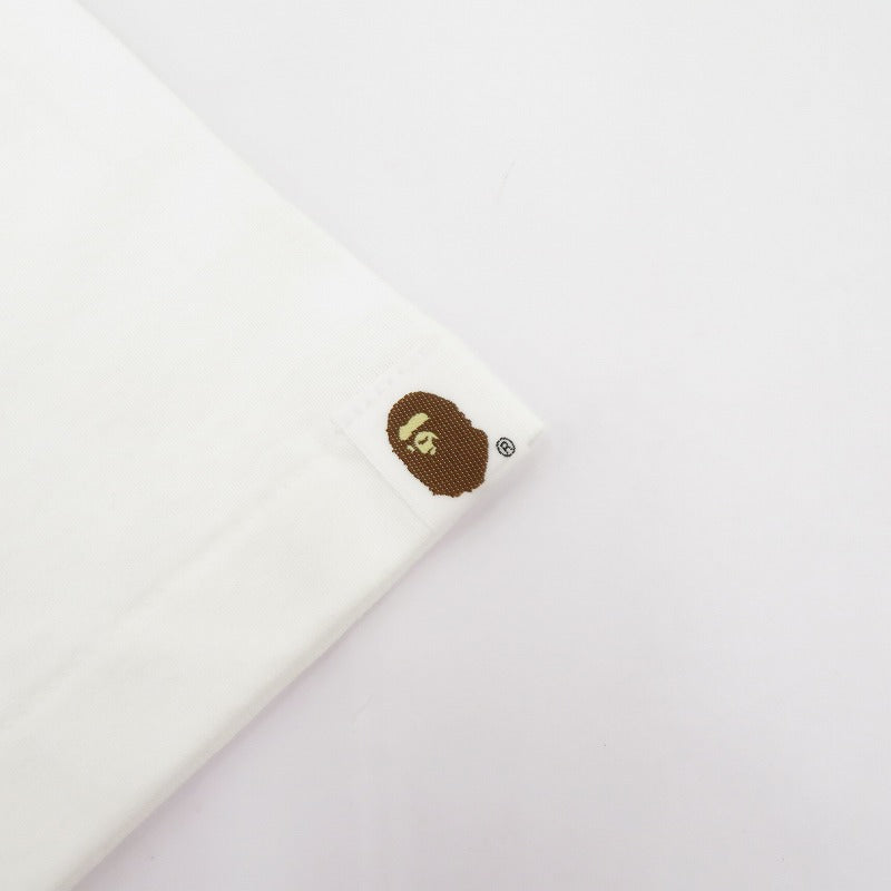 A BATHING APE | アベイシングエイプ FIREWORK BY BATHING APE TEE 半袖Ｔシャツ ホワイト サイズ：XL【瀬戸大橋店】