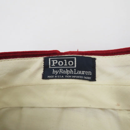 POLO RALPH LAUREN | ポロ・ラルフローレン USA製 コーデュロイパンツ パンツ レッド サイズ：34【瀬戸大橋店】