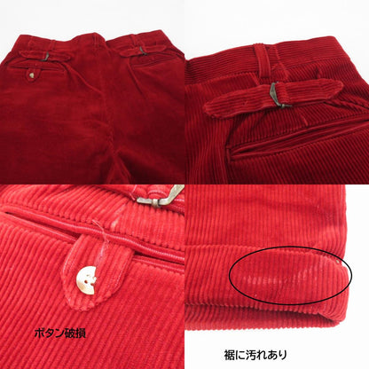 POLO RALPH LAUREN | ポロ・ラルフローレン USA製 コーデュロイパンツ パンツ レッド サイズ：34【瀬戸大橋店】
