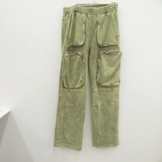 DIESEL | ディーゼル P-MARTAINET スウェットパンツ パンツ A06420 グリーン サイズ：L【瀬戸大橋店】