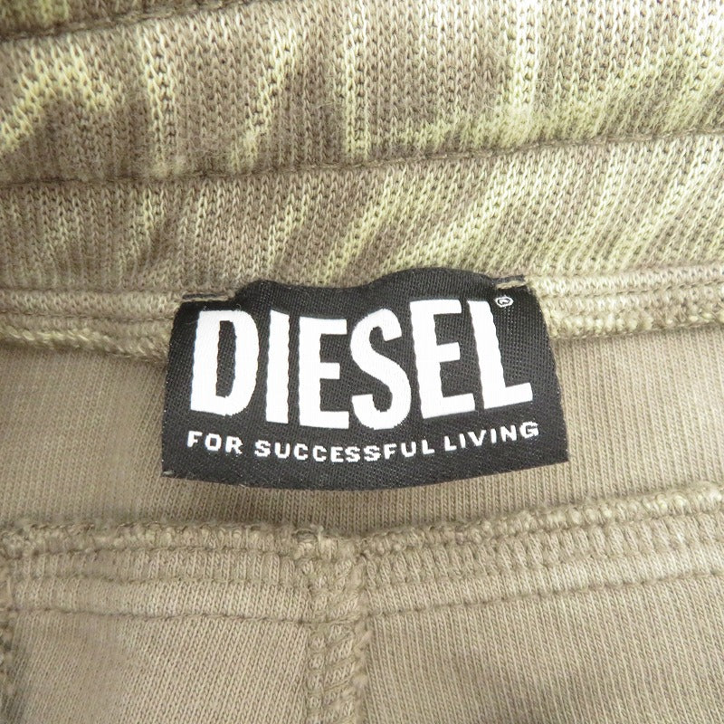 DIESEL | ディーゼル P-MARTAINET スウェットパンツ パンツ A06420 グリーン サイズ：L【瀬戸大橋店】