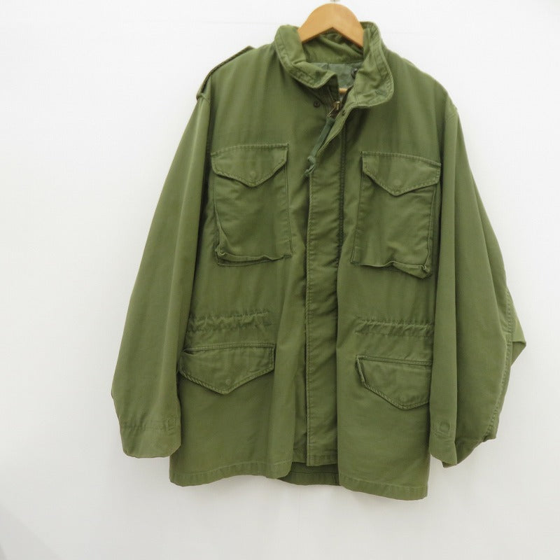 MILITARY衣料 | ミリタリーイリョウ U.S.ARMY/M-65 ALPHA製 ミリタリージャケット カーキ サイズ：M【瀬戸大橋店】