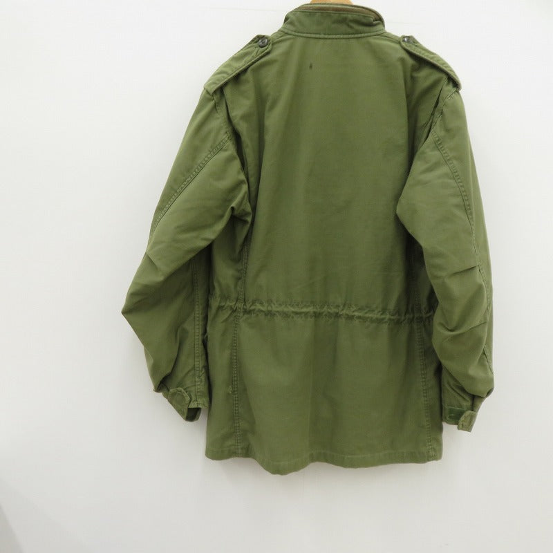 MILITARY衣料 | ミリタリーイリョウ U.S.ARMY/M-65 ALPHA製 ミリタリージャケット カーキ サイズ：M【瀬戸大橋店】