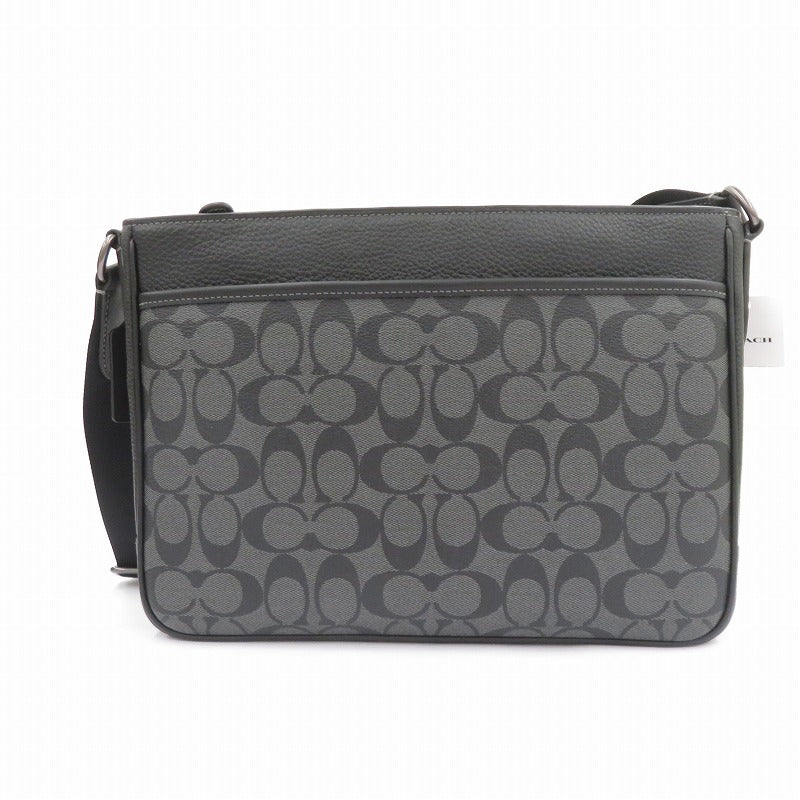 COACH | コーチ シグネチャー ディストリクト クロスボディ ショルダーバッグ ブラック【瀬戸大橋店】
