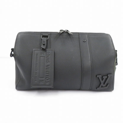 LOUIS VUITTON | ルイ・ヴィトン シティ・キーポル アエログラム ショルダーバッグ M59255 ブラック【瀬戸大橋店】