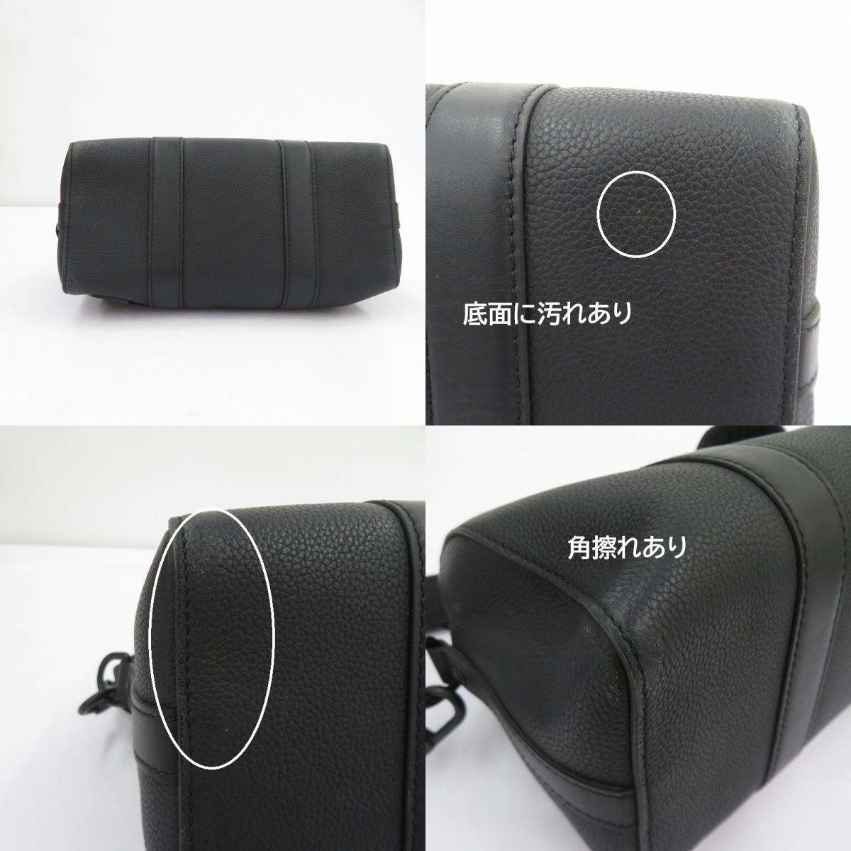 LOUIS VUITTON | ルイ・ヴィトン シティ・キーポル アエログラム ショルダーバッグ M59255 ブラック【瀬戸大橋店】