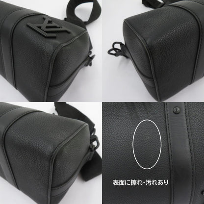 LOUIS VUITTON | ルイ・ヴィトン シティ・キーポル アエログラム ショルダーバッグ M59255 ブラック【瀬戸大橋店】