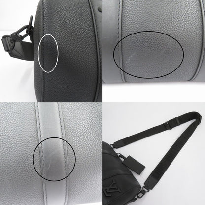 LOUIS VUITTON | ルイ・ヴィトン シティ・キーポル アエログラム ショルダーバッグ M59255 ブラック【瀬戸大橋店】