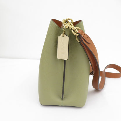 COACH | コーチ ウィロウ バケットバッグ ショルダーバッグ J2379-CA095 カーキ【瀬戸大橋店】