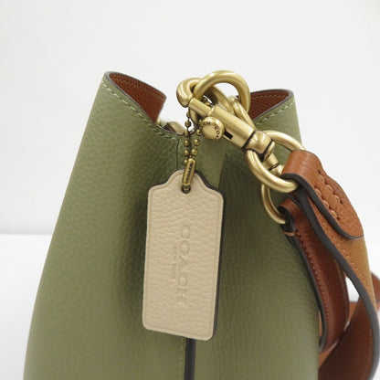 COACH | コーチ ウィロウ バケットバッグ ショルダーバッグ J2379-CA095 カーキ【瀬戸大橋店】
