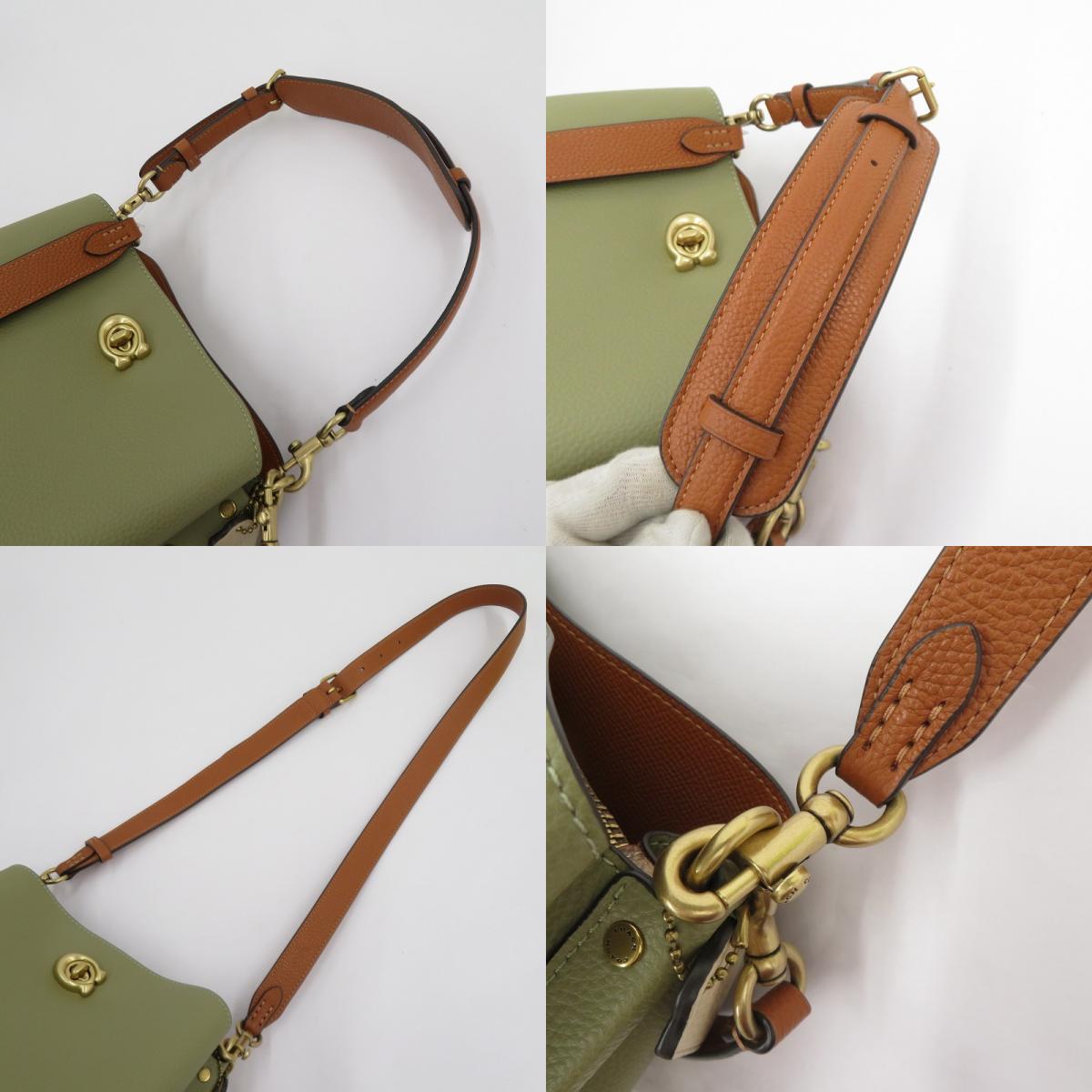 COACH | コーチ ウィロウ バケットバッグ ショルダーバッグ J2379-CA095 カーキ【瀬戸大橋店】